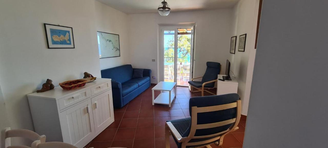 Villa Le Sprizze A Bordo Del Mare - Goelba Marciana Marina  Bagian luar foto